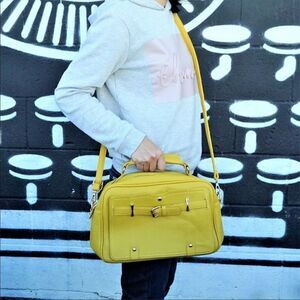 PINK HALEY SACHEL BAG MUSTARD COLOR